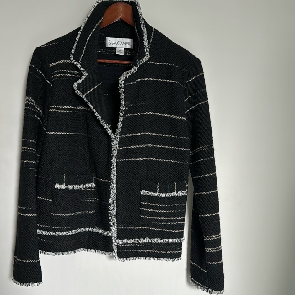 Sara Campbell Tweed Wool Jacket
